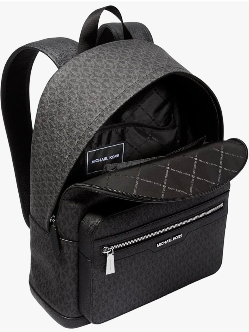 Michael Kors Men's Malone Backpack, Black, One Size NWT
